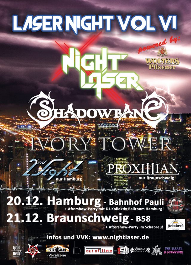Laser Night Vol. 6 – Erstmals auch in Hamburg!